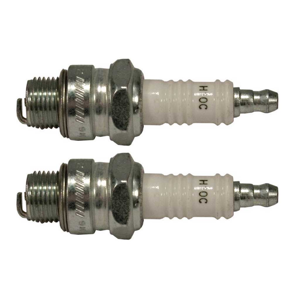 2 PK Stens 130-095 Champion Spark Plug 844 H10C AM514T 25 132 10-S 130-195