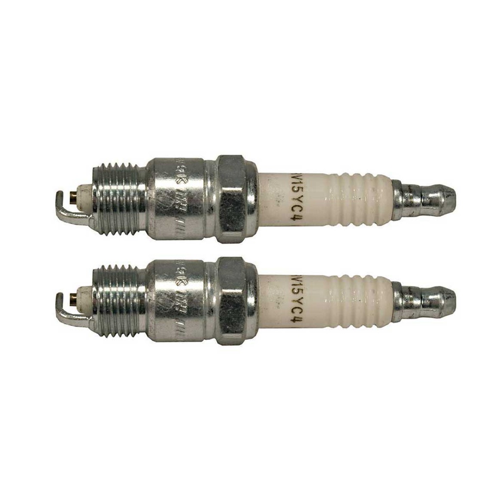 2 PK Stens 130-081 Champion Spark Plug 18 RV15YC4 AM38027 52 132 02-S 055-481