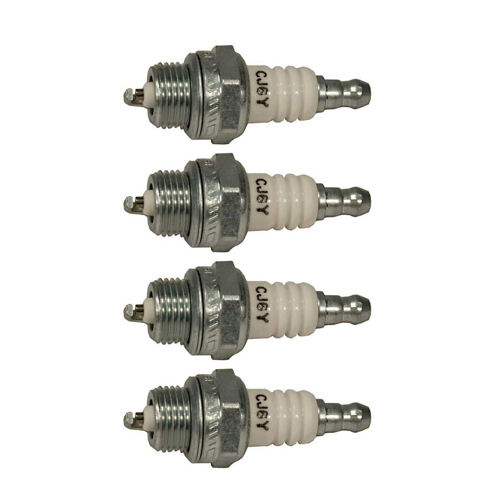 4 PK Stens 130-077 Champion Spark Plug 858 CJ6Y SPCA5 130-120 130-785 130-880