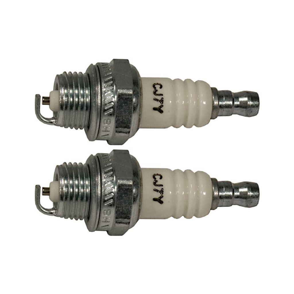 2 PK Stens 130-075 Champion Spark Plug 853 CJ7Y AM54611 130-072 130-120 130-146