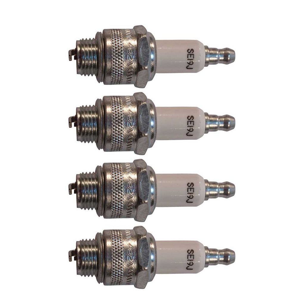 4 PK Stens 130-211 Mega-Fire Spark Plug J19LM SE-19J 130-105 130-105 785-505