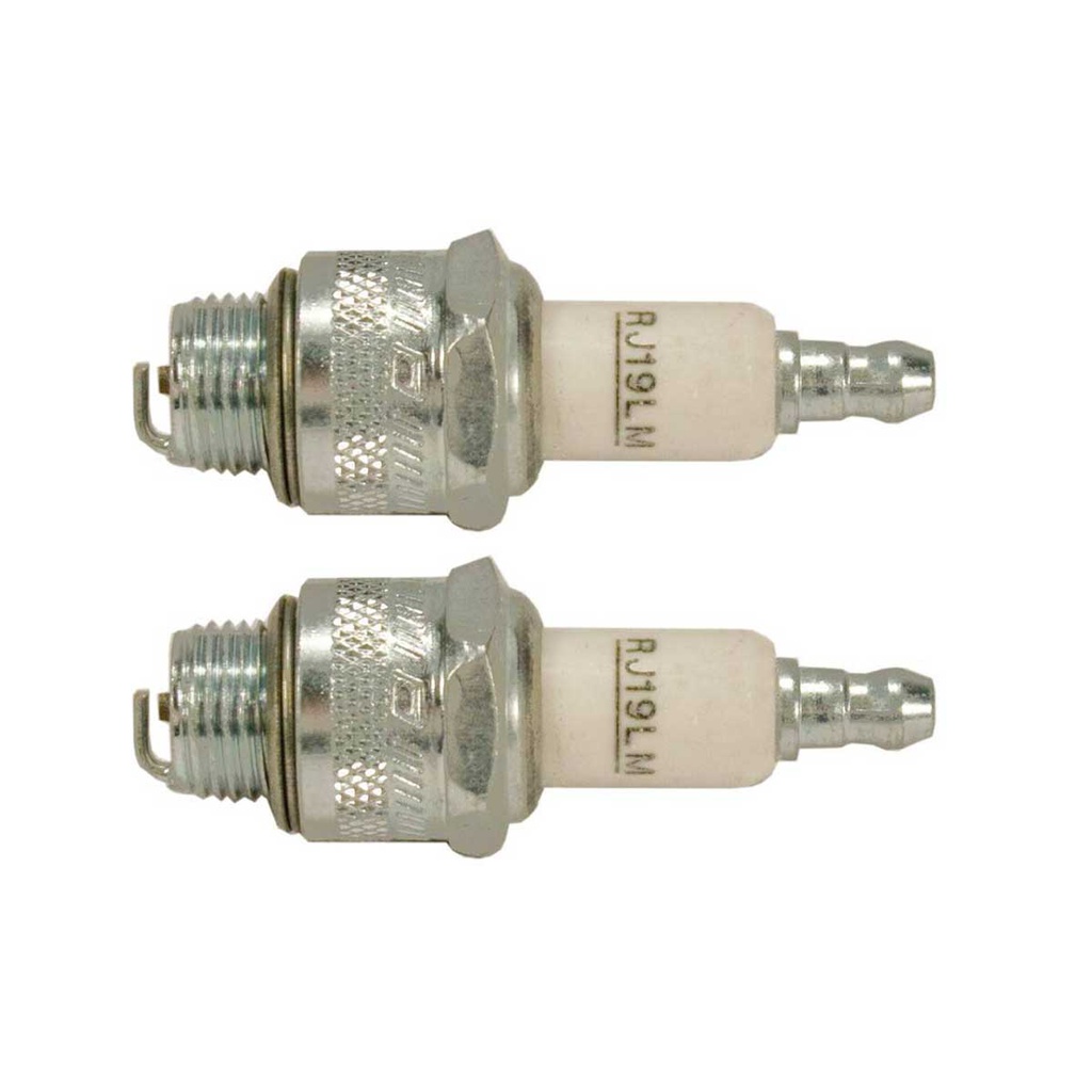 2 PK Stens 130-421 Champion Carded Spark Plug 868-1 RJ19LM 531308130 21534300