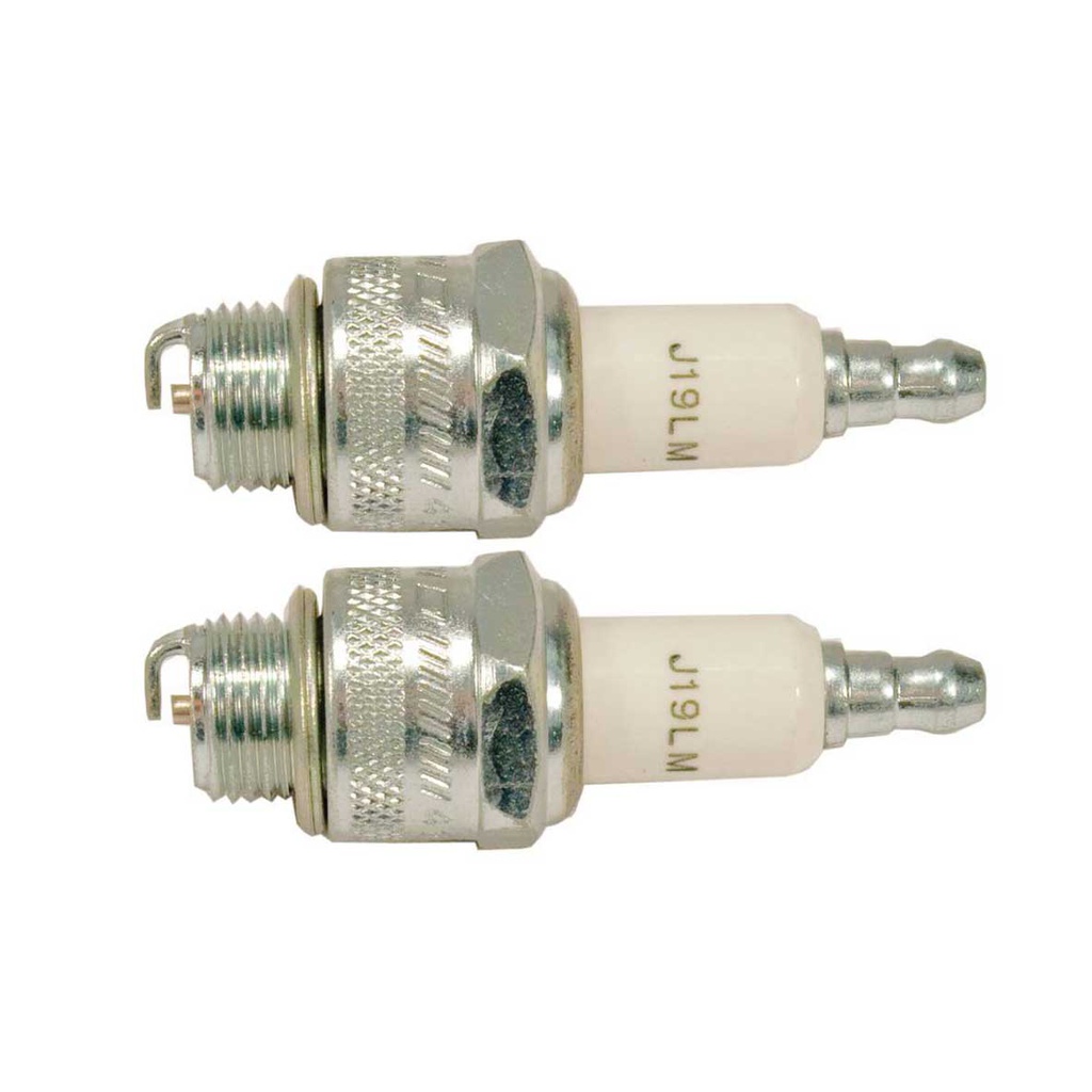 2 PK Stens 130-413 Champion Carded Spark Plug 861-1 J19LM 41 132 06-S 130-105