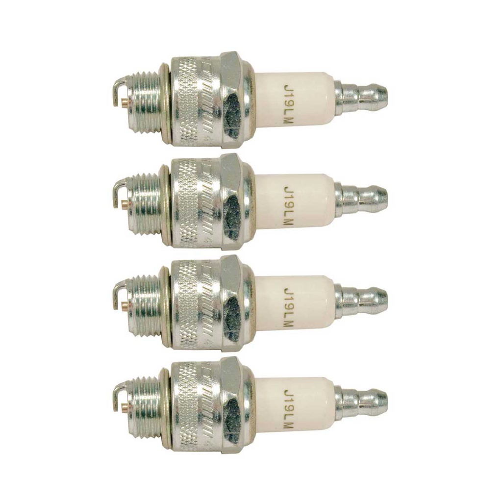 4 PK Stens 130-413 Champion Carded Spark Plug 861-1 J19LM 41 132 06-S 130-105