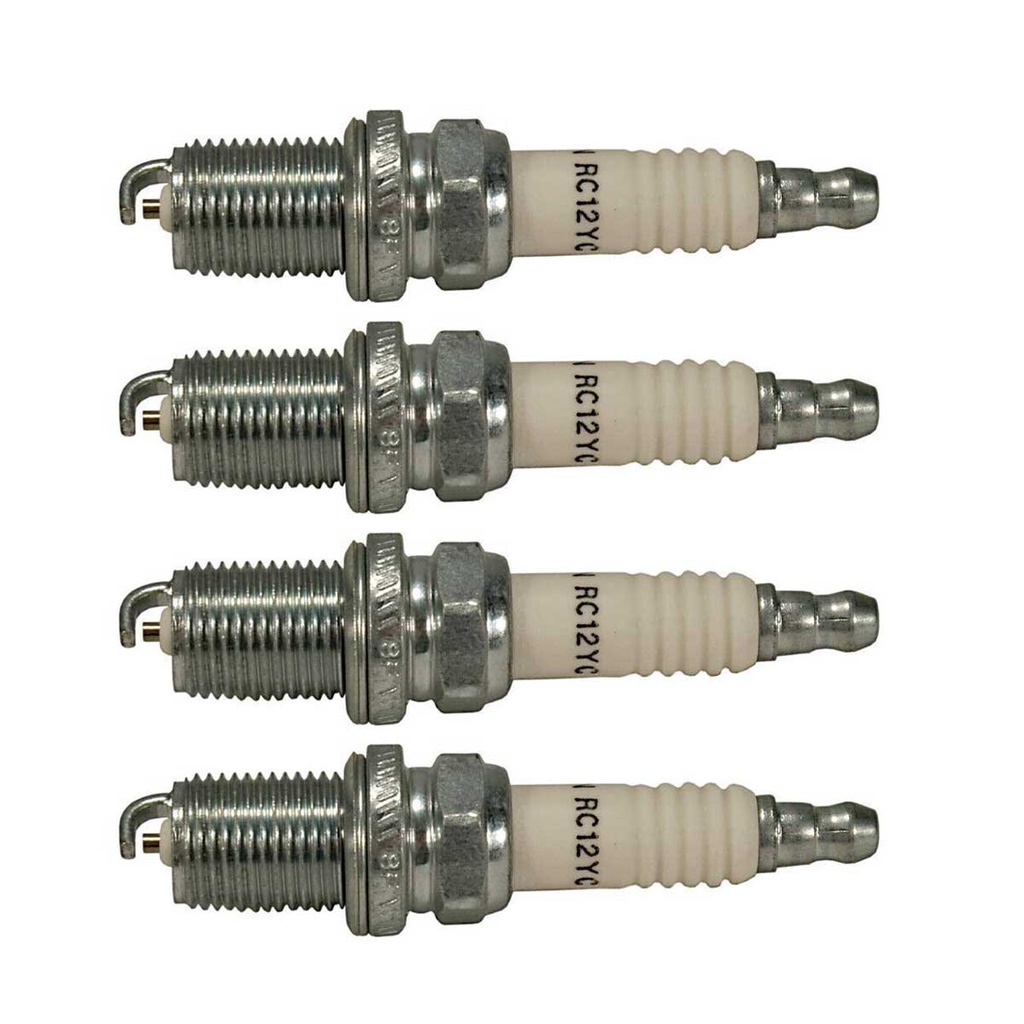 4 PK Stens 130-118 Champion Carded Spark Plug 71-1 RC12YC 531308128 21525900