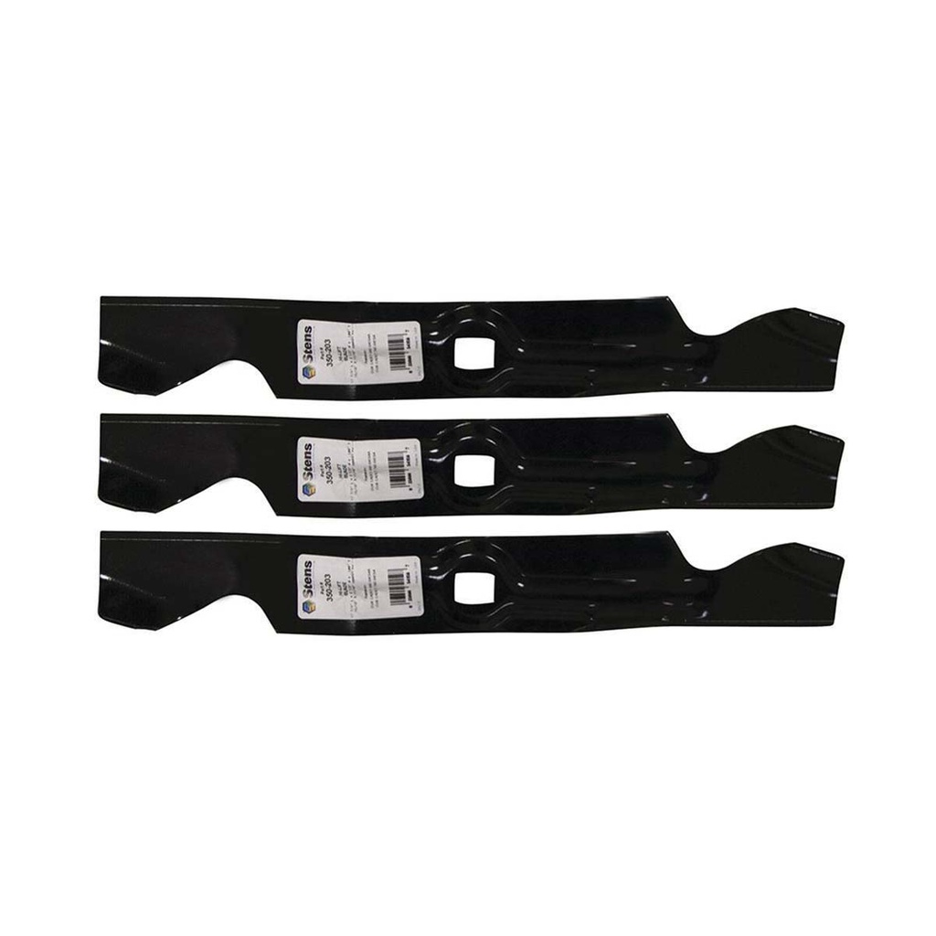 3 PK Stens 335-943 Medium-Lift Blade Fits MTD 742-0520 742-0620 942-0620