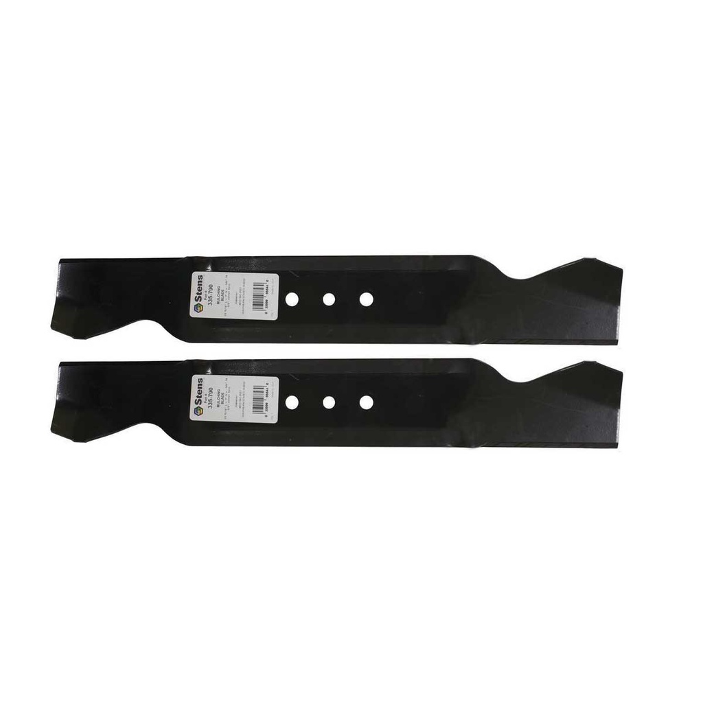 2 PK Stens 335-790 Mulching Blade Fits MTD 742-0537 942-0537