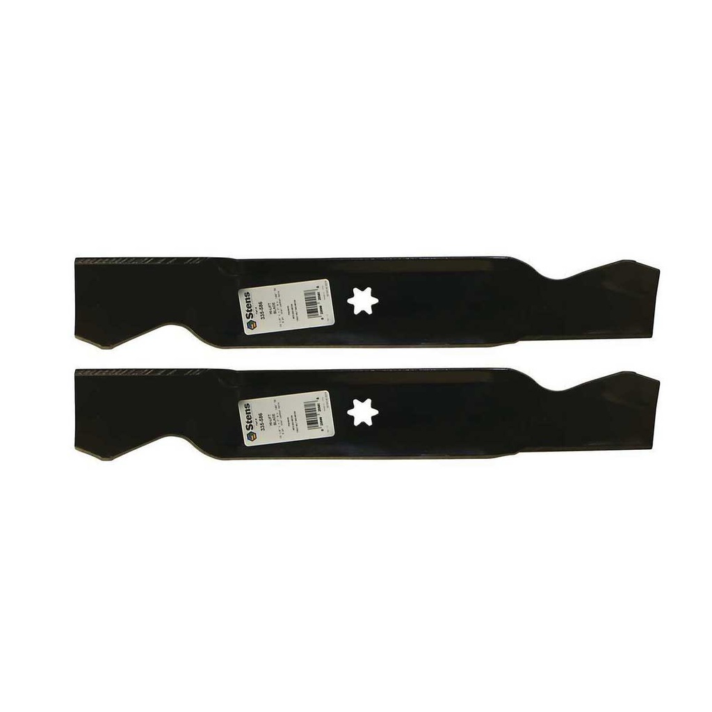 2 PK Stens 335-586 Hi-Lift Blade Fits MTD 742-0610 742-0610A 942-0610