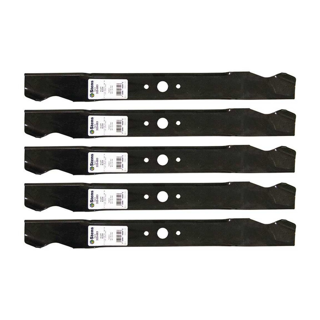 5 PK Stens 335-083 Hi-Lift Blade Fits MTD 742-0306 742-0306A 742-0490