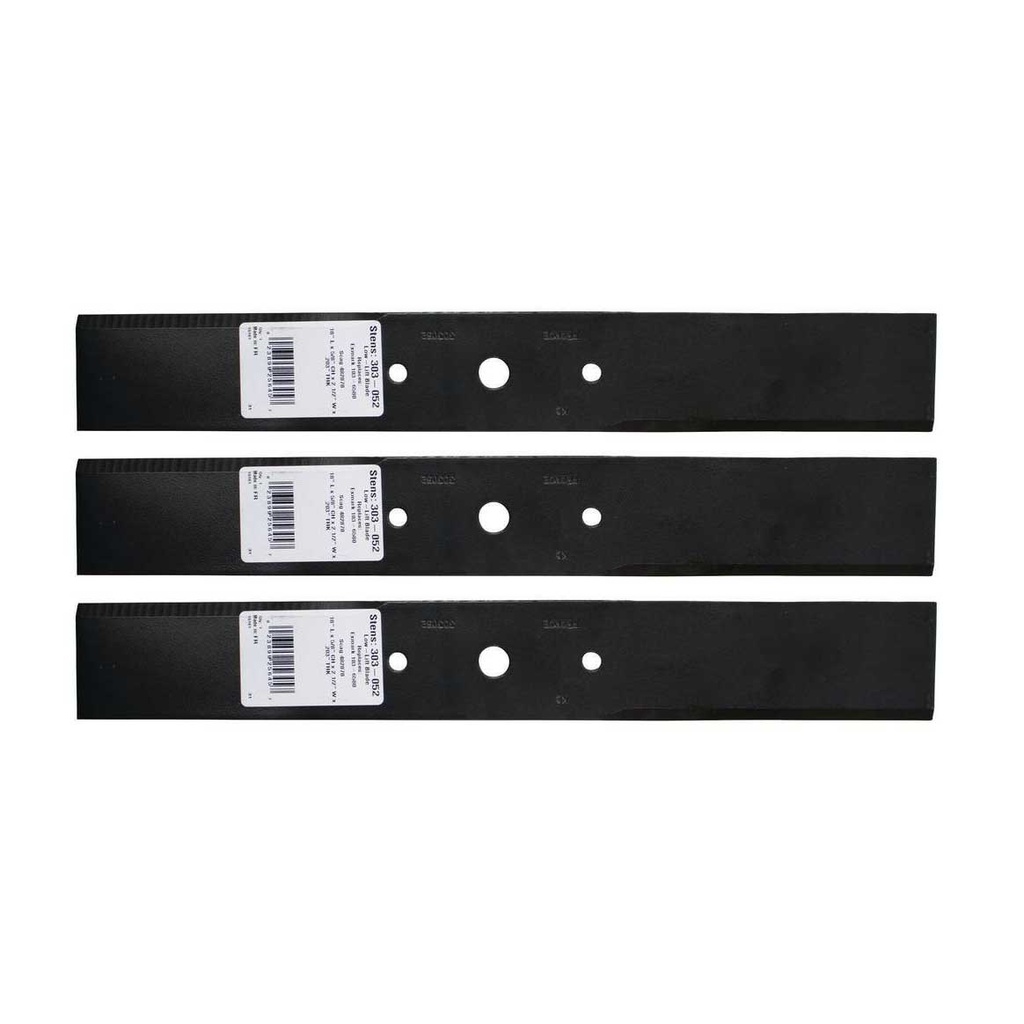 3 PK Stens 303-052 Low-Lift Blade Fits Bobcat 112111-02 Bunton 6294 P2005