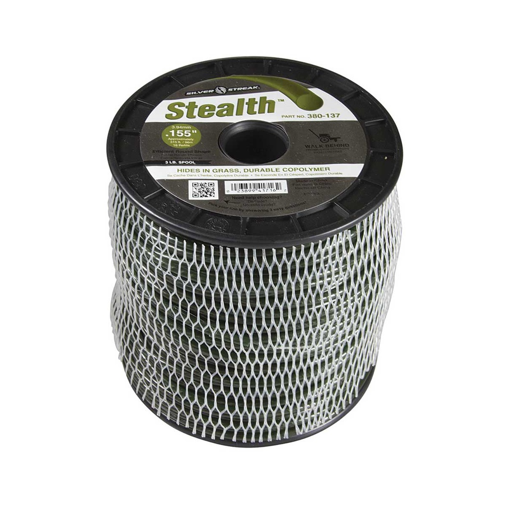 Stens 380-137 Silver Streak Stealth Trimmer Line Diameter 0.155 380-635