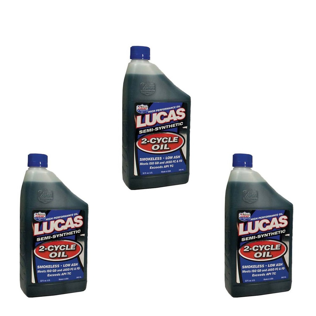 3 PK Stens 051-533 Lucas Oil 2-Cycle Oil Lucas Oil 10110 snowmobiles