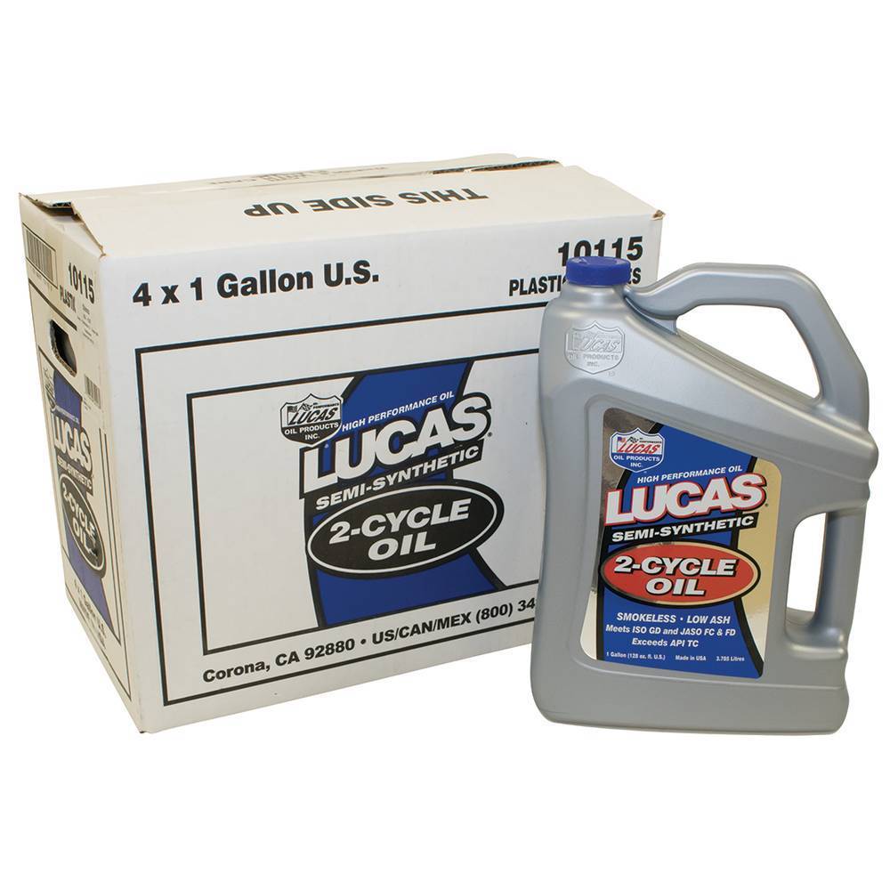 4 PK Stens 051-537 Lucas Oil Semi-Synthetic 2-Cycle Oil Lucas Oil 10115