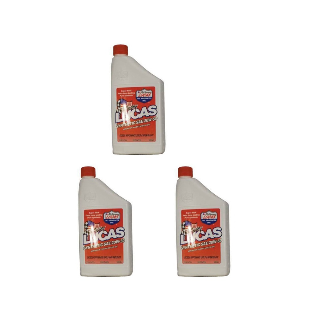 3 PK Stens 051-555 Lucas Oil Synthetic Motor Oil 10054 For hydro units