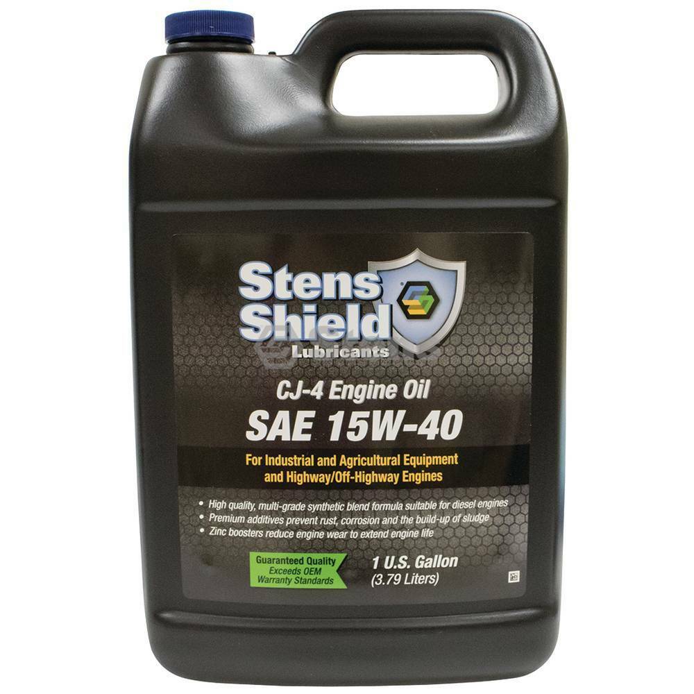 1 Pack of Stens 770-722 Shield CJ-4 Engine Oil 770-724 SAE 15W-40