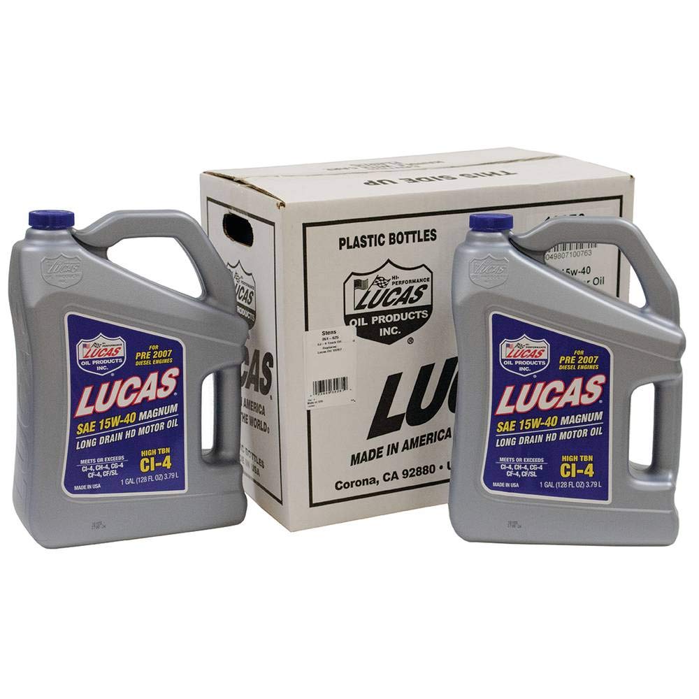 4 PK Stens 051-603 Lucas Oil Magnum High TBN Motor Oil 10076 SAE