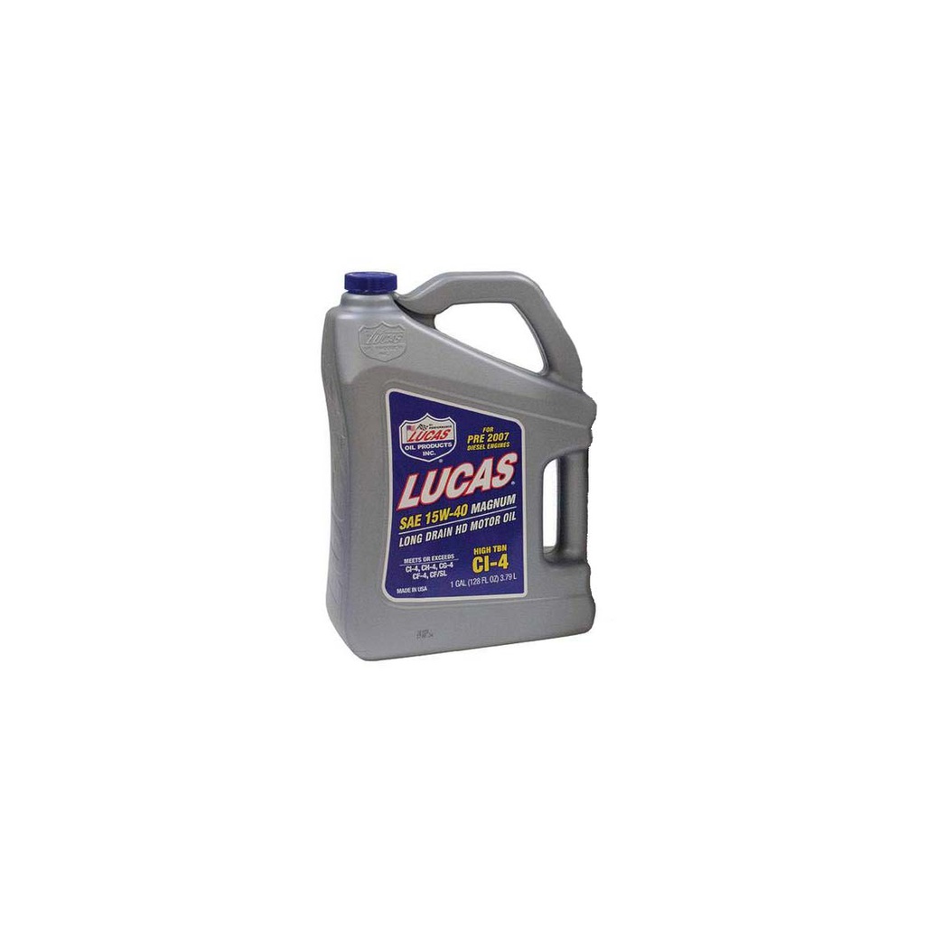 1 PK Stens 051-603 Lucas Oil Magnum High TBN Motor Oil 10076 SAE 15W-40