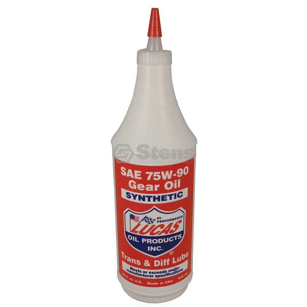 Stens 051-507 Lucas Oil Gear Oil 10047 SAE 75W-90 32 oz Super slick