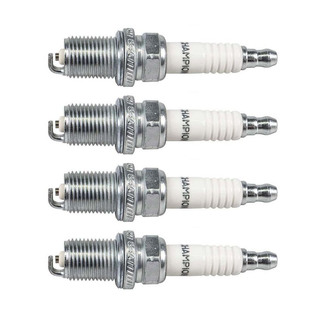 4 PK Champion RC12YC 71G Spark Plug Husqvarna 531308128 MTD 759-3336 21531100