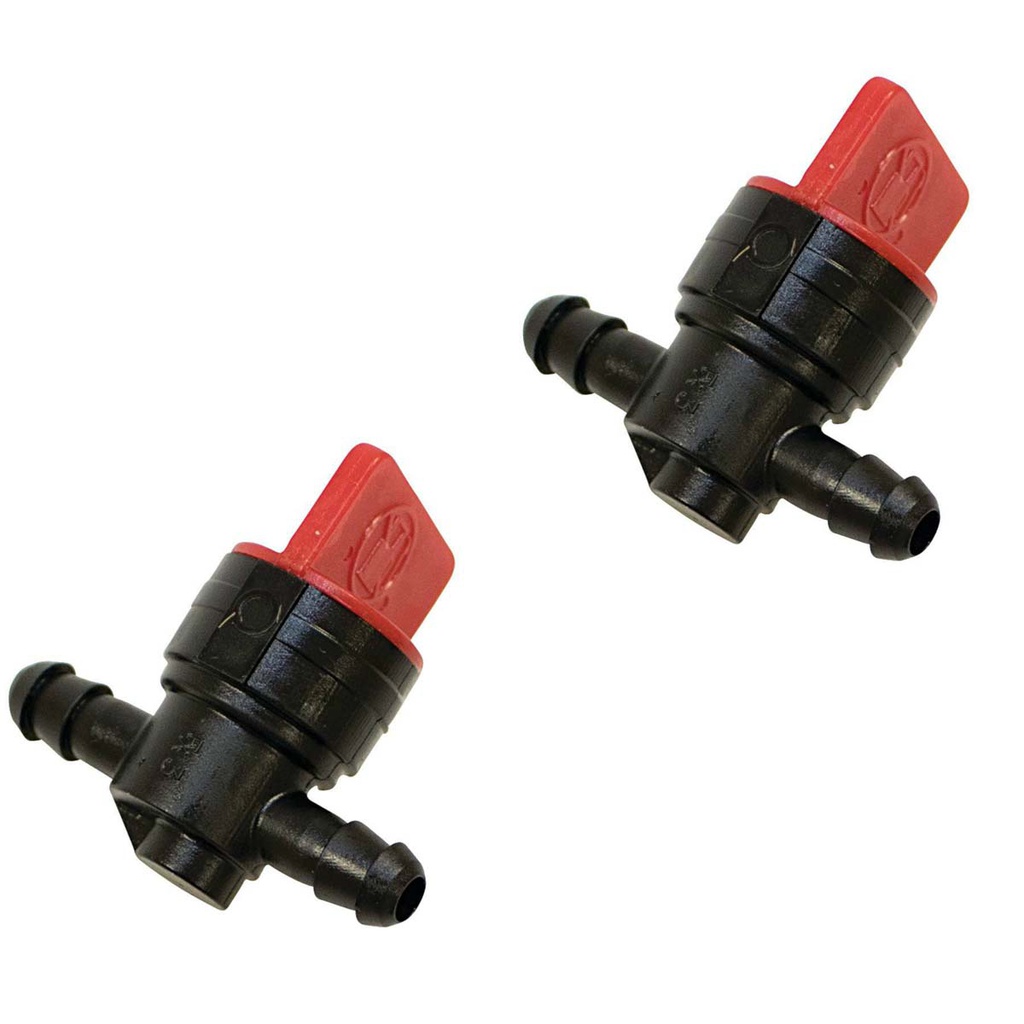 2 PK Stens 120-212 Inline Fuel Shutoff Valve Fits Briggs &amp; Stratton 494768 5091