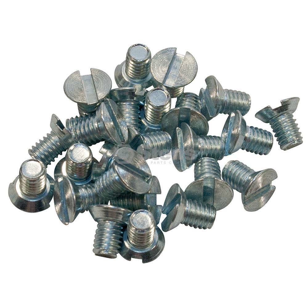 Stens 020-123 Bed Knife Screws Locke 02662100 PK 25 Low profile head