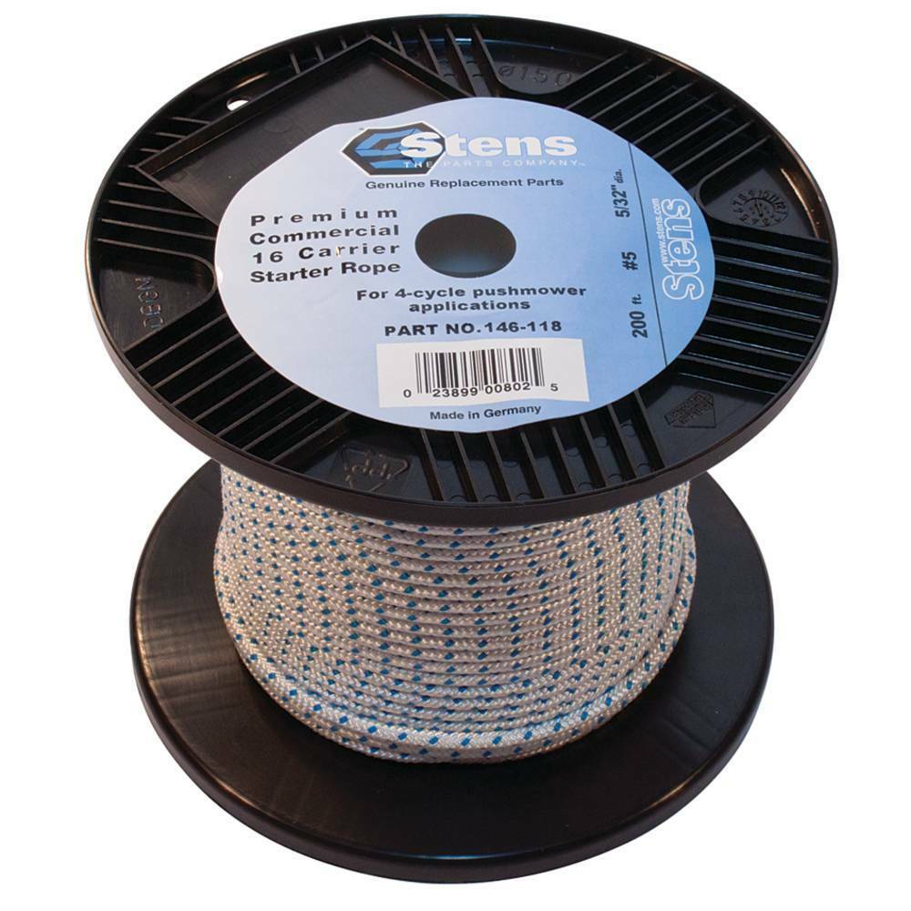 Stens 146-118 Solid Braid Starter Rope 200 Ideal for any application