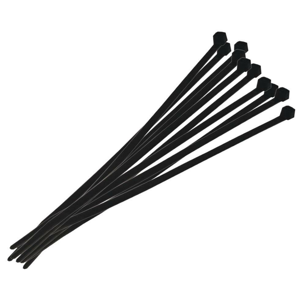 Stens 425-158 Plastic Zip Ties Length 7 3/4 inch Color Black Standard