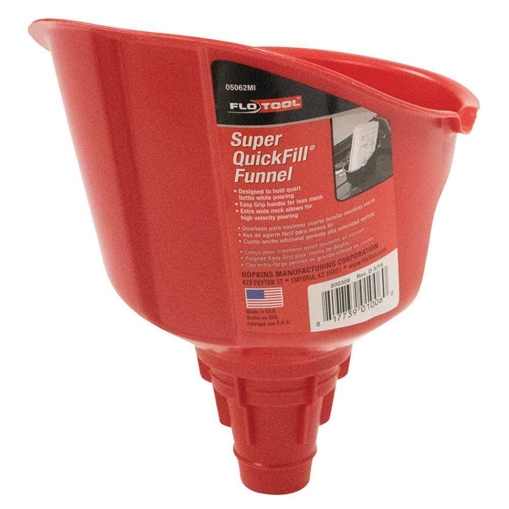 Stens 750-724 Hand-E Quick Funnel Conveniently molded  holding oil bottles