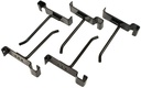 Stens 785-089  4 inch Display Hook  Package of 5  Color Black