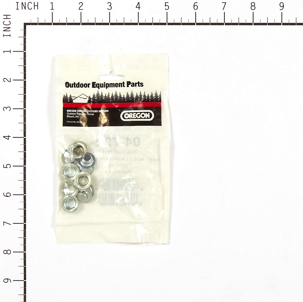 Oregon PAL NUT 5/16IN Fits LAWN BOY 04-722 Genuine Replacement Part