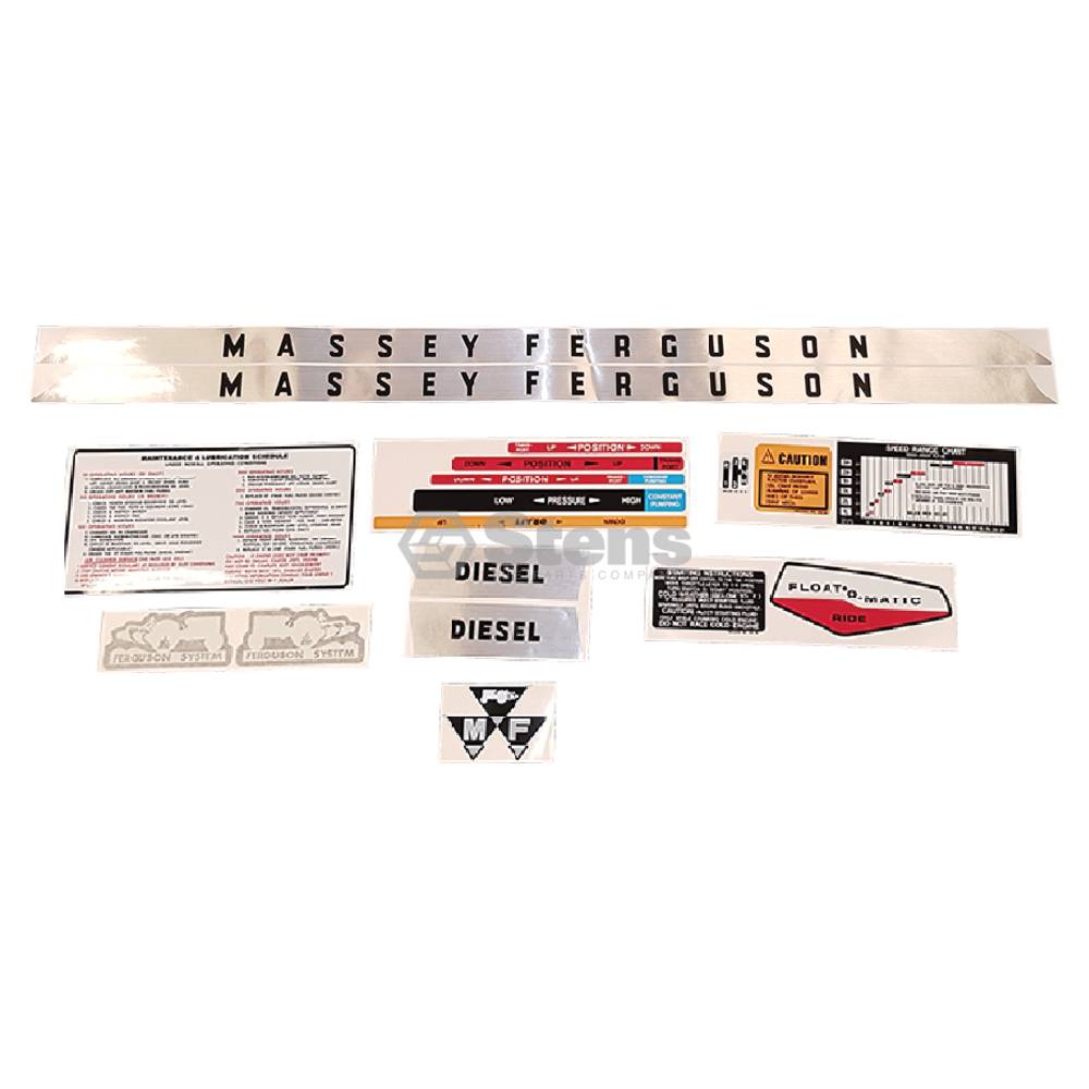 Stens  1215-1023   
 Atlantic Quality Parts Decal Set