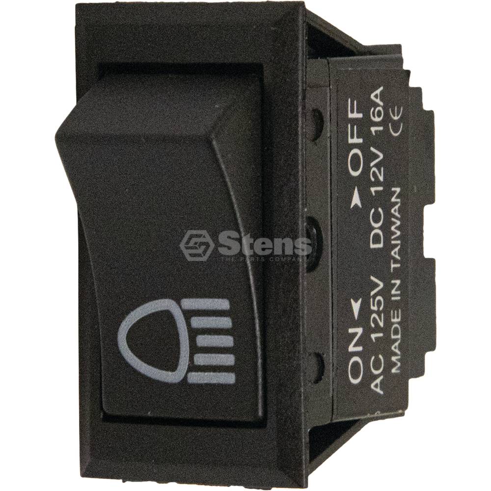 Stens  1400-0951   
 Atlantic Quality Parts Rocker Light Switch