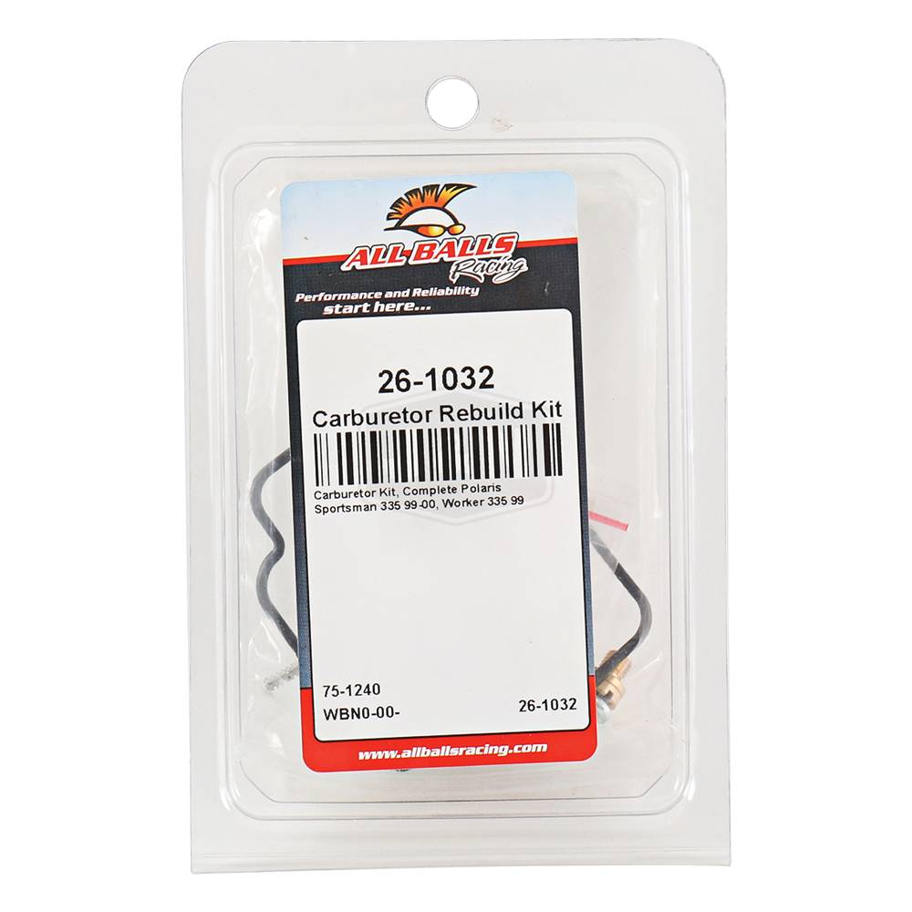 Stens  26-1032   
 All Balls Racing Carburetor Rebuild Kit