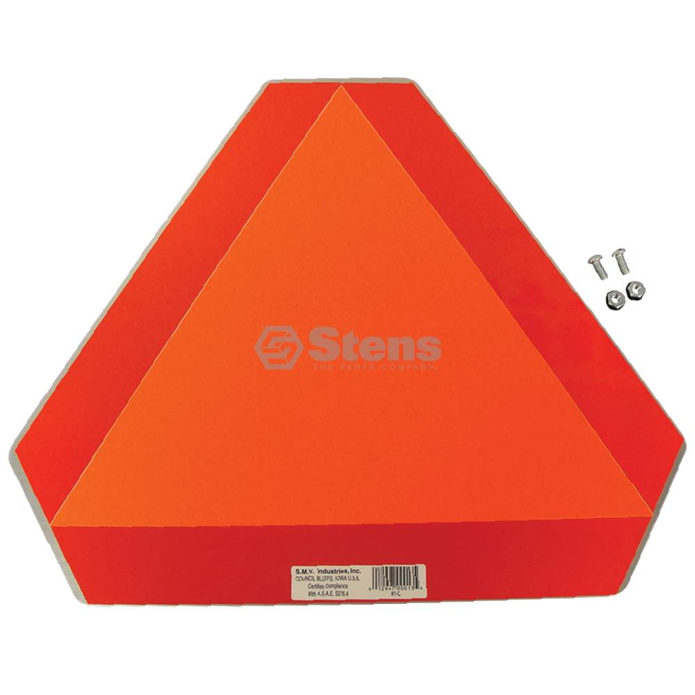 Stens  3015-0012   
 Atlantic Quality Parts Slow Moving Vehicle Emblem