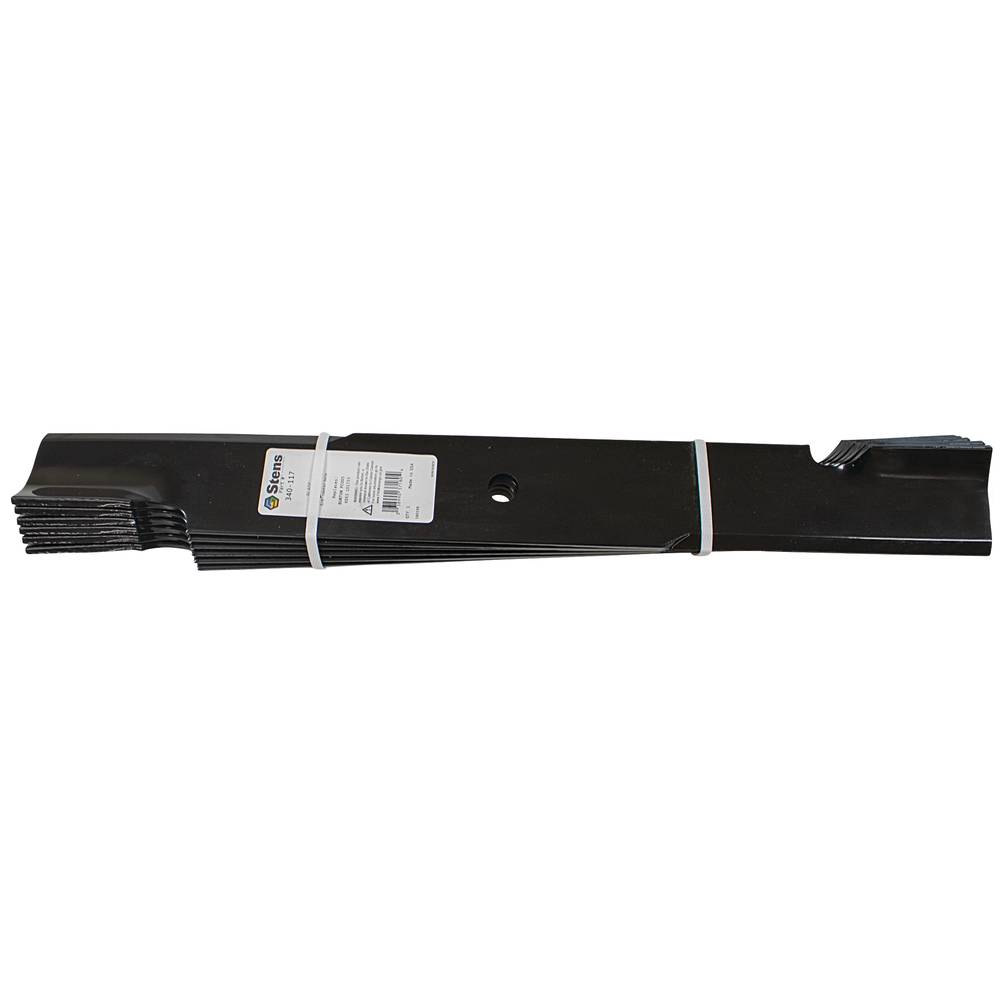 Stens  340-117-6   
 Stens Notched Blade Shop Pack