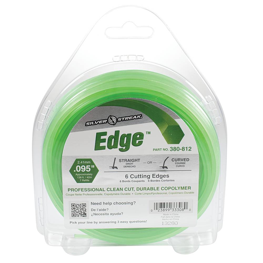 Stens  380-812   
 Silver Streak Edge Trimmer Line