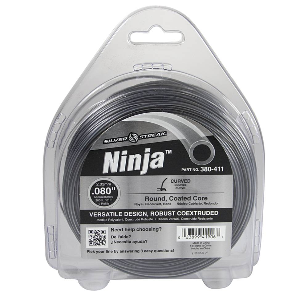 Stens  380-411   
 Silver Streak Ninja Trimmer Line
