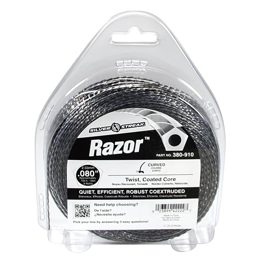 Stens  380-910   
 Silver Streak Razor Trimmer Line