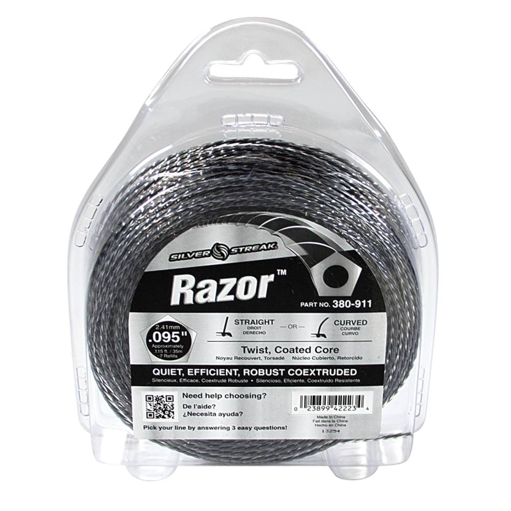 Stens  380-911   
 Silver Streak Razor Trimmer Line