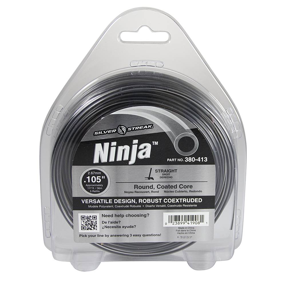 Stens  380-413   
 Silver Streak Ninja Trimmer Line