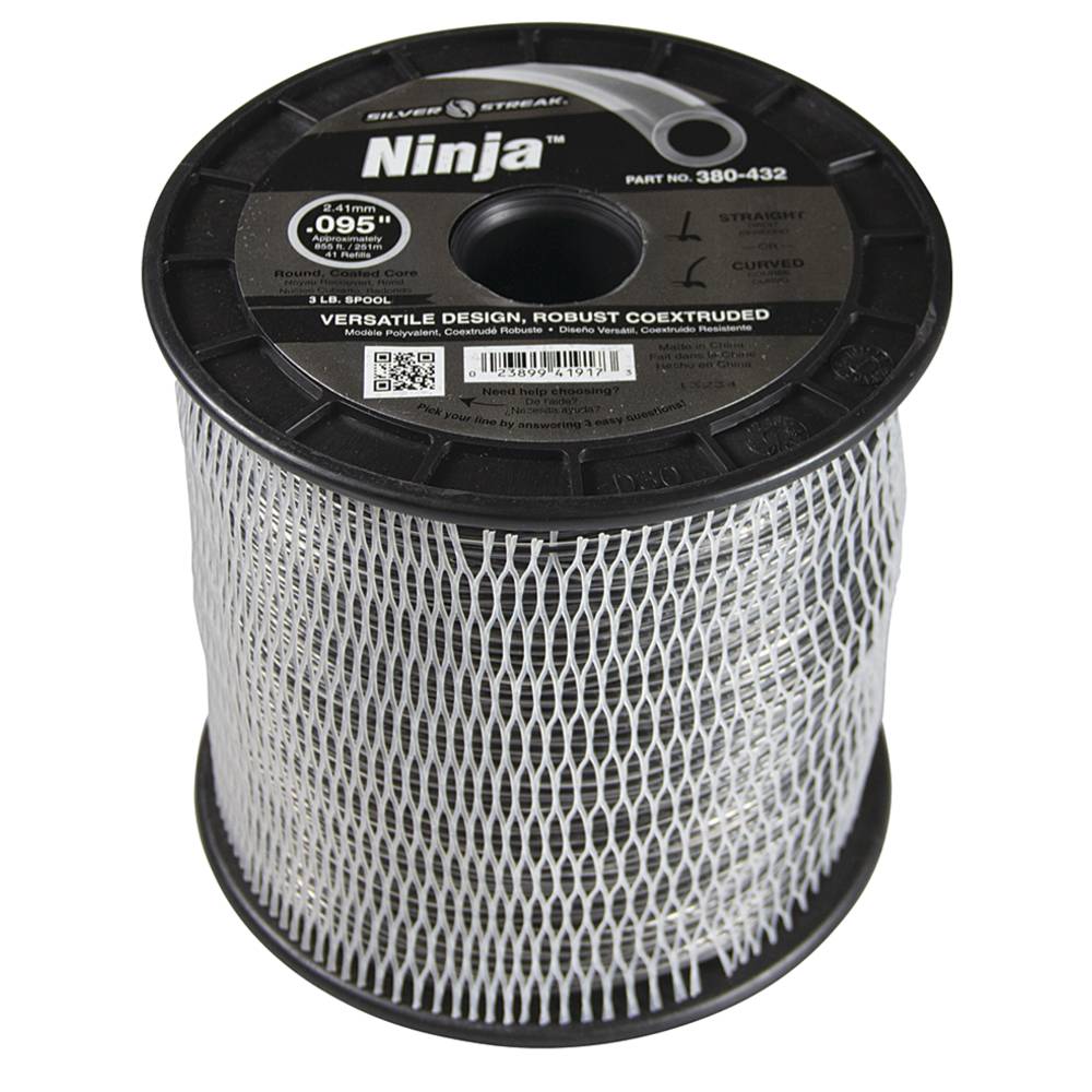 Stens  380-432   
 Silver Streak Ninja Trimmer Line