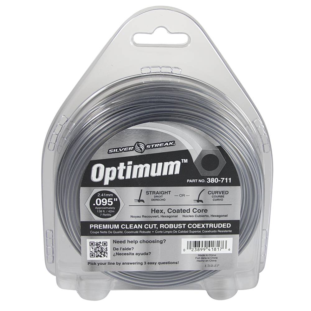 Stens  380-711   
 Silver Streak Optimum Trimmer Line