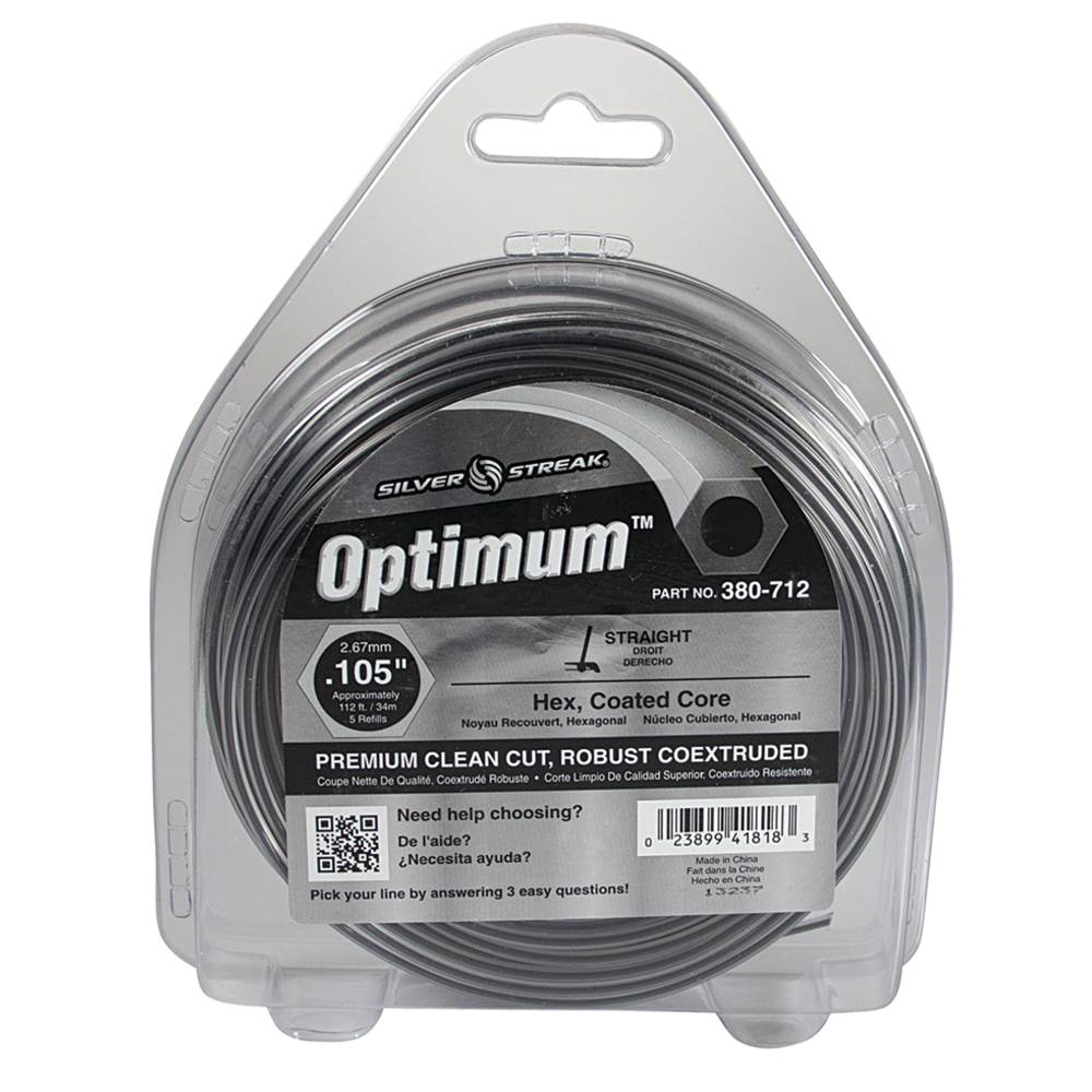 Stens  380-712   
 Silver Streak Optimum Trimmer Line