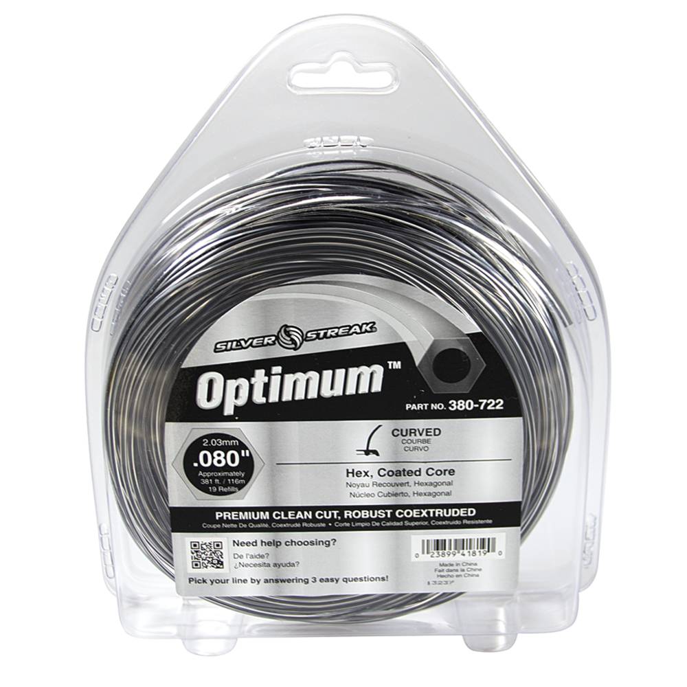 Stens  380-722   
 Silver Streak Optimum Trimmer Line