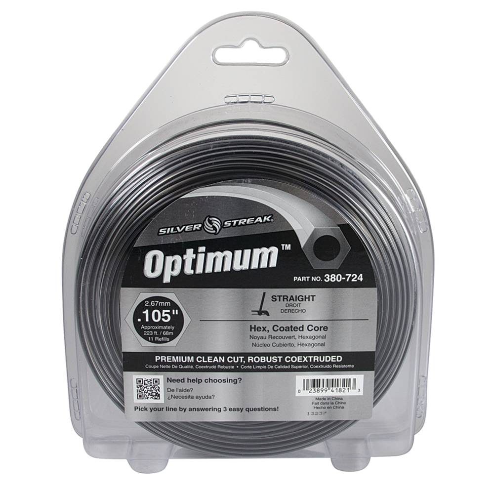 Stens  380-724   
 Silver Streak Optimum Trimmer Line