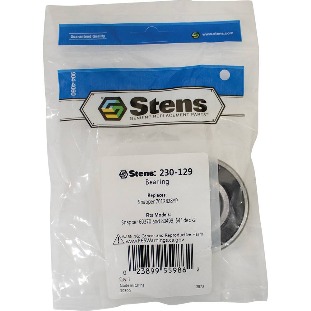 Stens 230-129 
  Stens Bearing