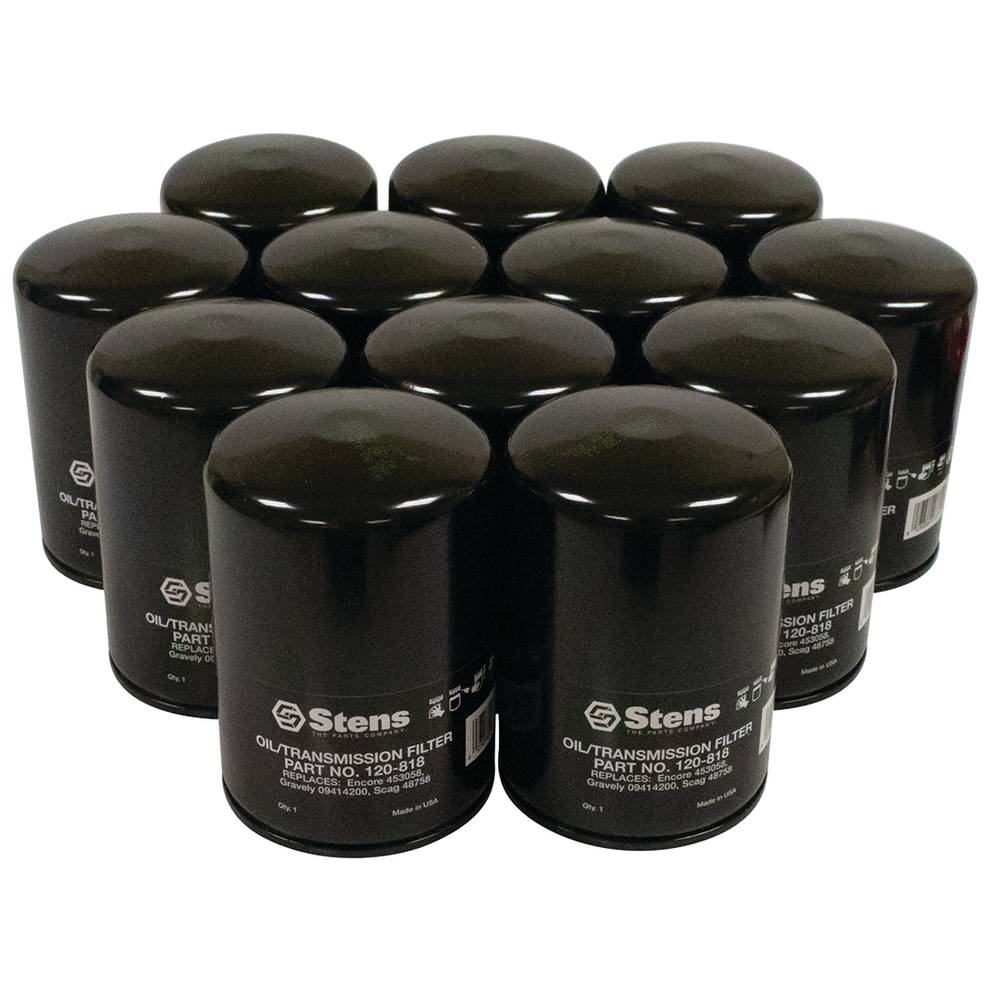 Stens 120-818-12 
  Stens Transmission Filter Shop Pack