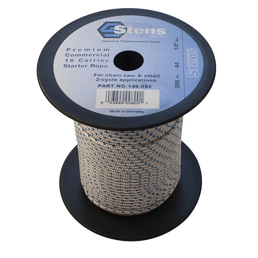 [ST-146-092] 146-092 Stens 200 Solid Braid Starter Rope Rope 4 Diameter