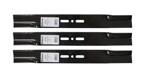 [ST-300-020-3] 3 Pack of Stens 300-020 Lawnmower Universal Straight Blade Jacobsen 554589