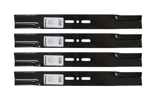 [ST-300-020-4] 4 Pack of Stens 300-020 Lawnmower Universal Straight Blade Jacobsen 554589